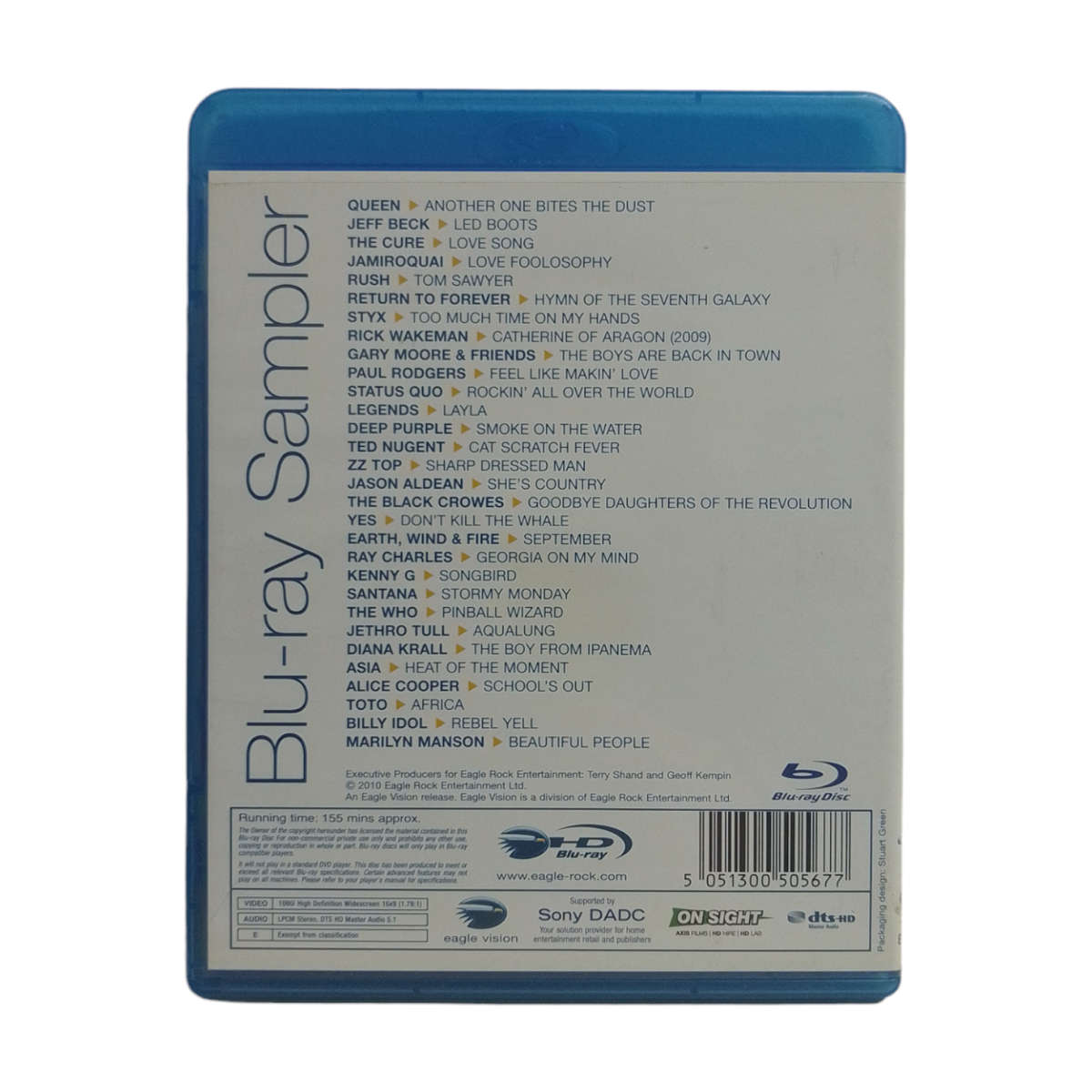 Eagle Vision Sampler Blu-Ray