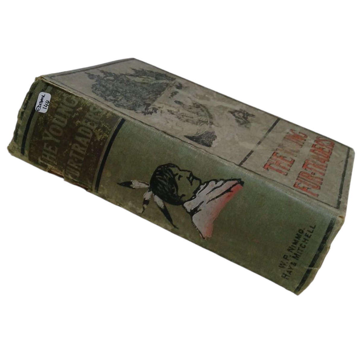 1856 The Young Fur Traders By R.M Ballantyne Hardcover w/o Dustjacket