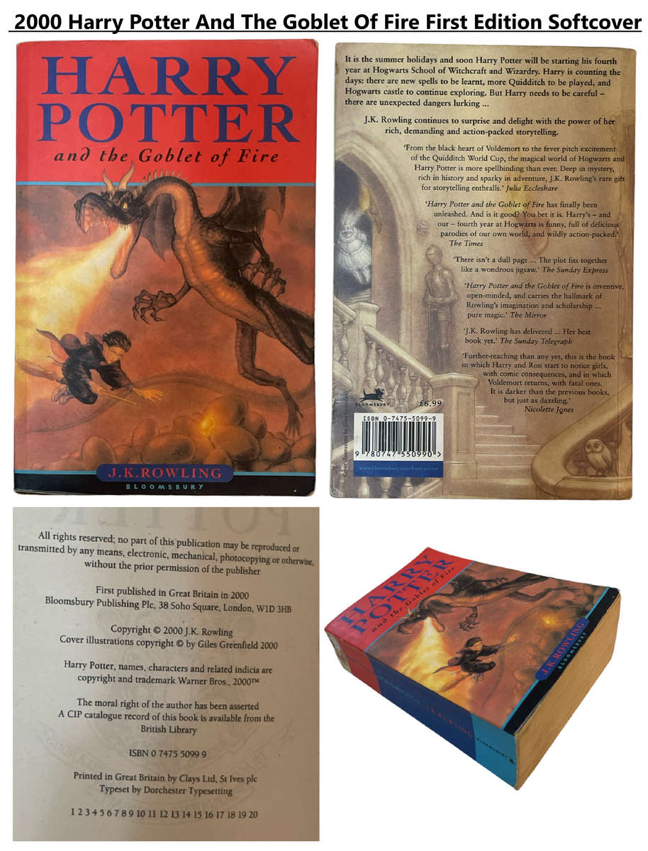 Harry Potter Book 1-7 Set and Harry Potter by J. K. Rowling  1997 Harry Potter And The Philosopher's