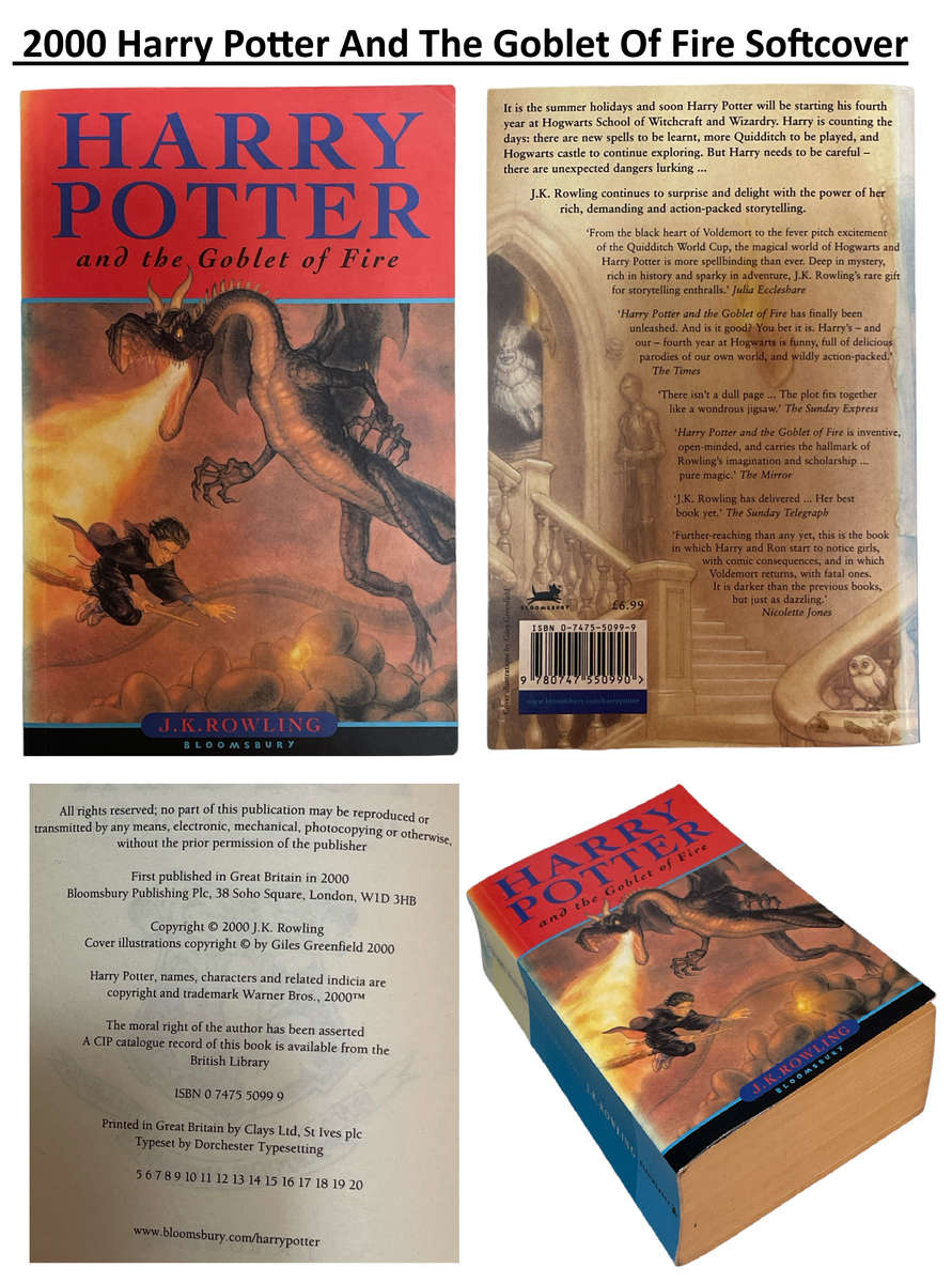 Harry Potter Book 1-7 Set and Harry Potter by J. K. Rowling  1997 Harry Potter And The Philosopher's