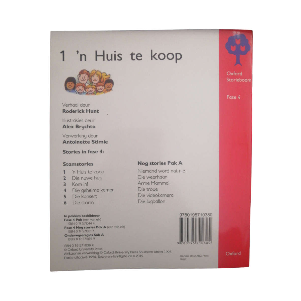 2019 Oxford Storieboom Fase 4 Book 1-6 by Roderick Hunt and Alex Brychta 6 Book Set Softcover