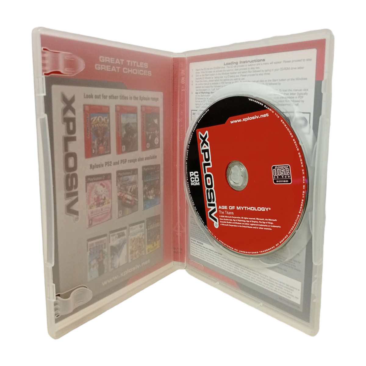 Age of Mythology - The Titans PC (CD)