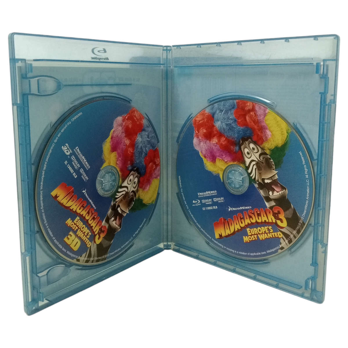 Madagascar 3 - Europe's Most Wanted Blu-Ray