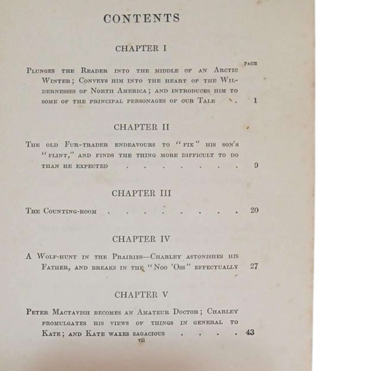 1856 The Young Fur Traders By R.M Ballantyne Hardcover w/o Dustjacket