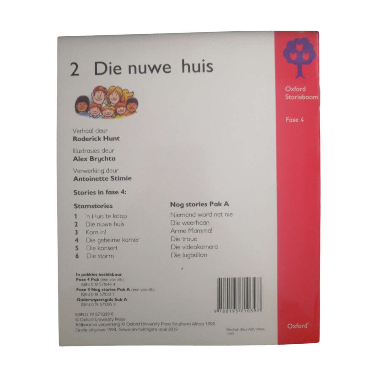 2019 Oxford Storieboom Fase 4 Book 1-6 by Roderick Hunt and Alex Brychta 6 Book Set Softcover