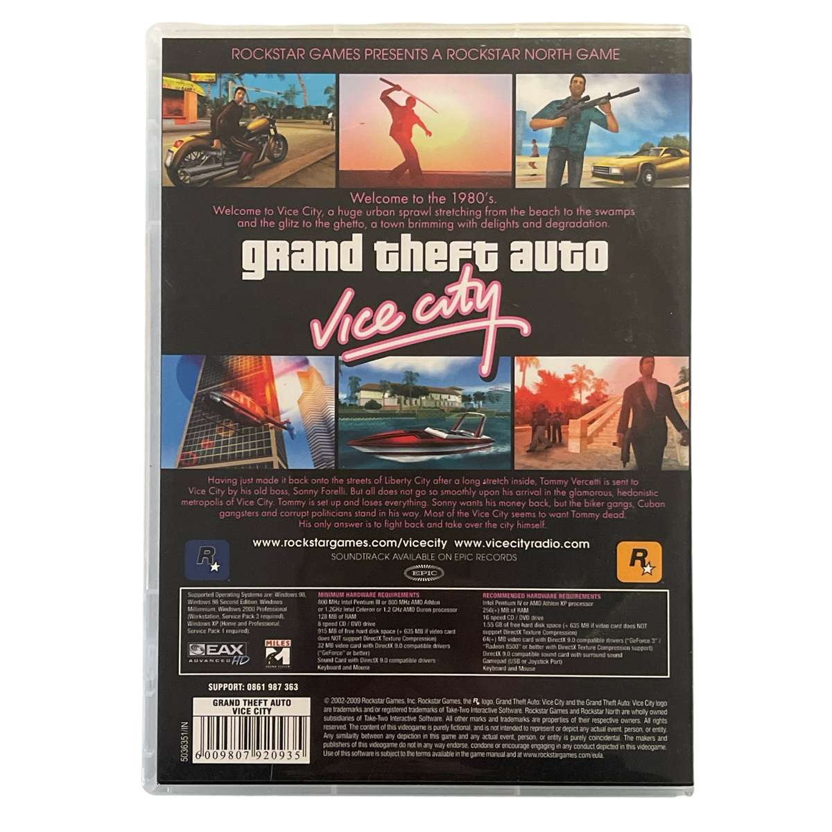 Grand Theft Auto - Vice City PC (CD)