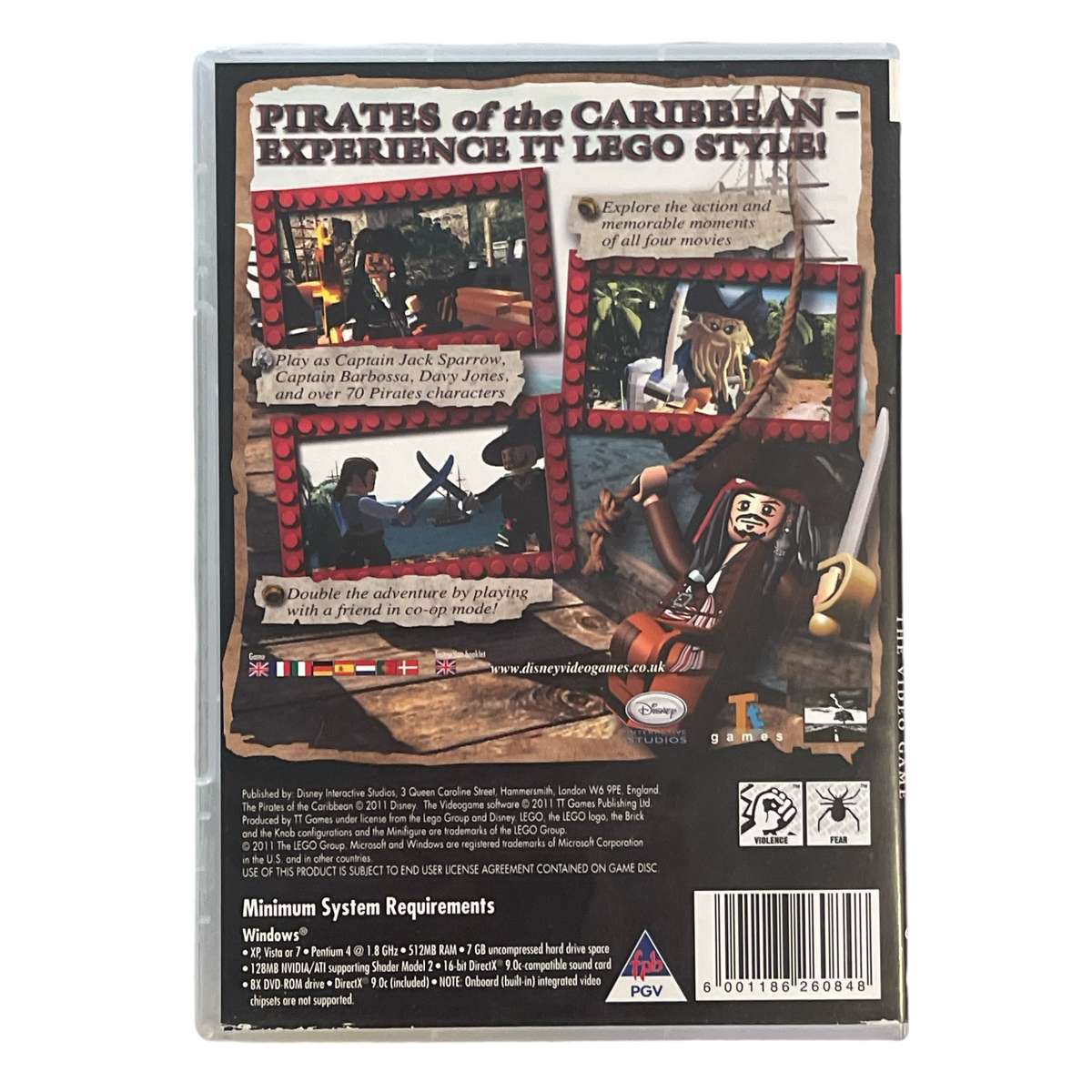 Pirates Of The Caribbean - The Video Game PC (DVD)