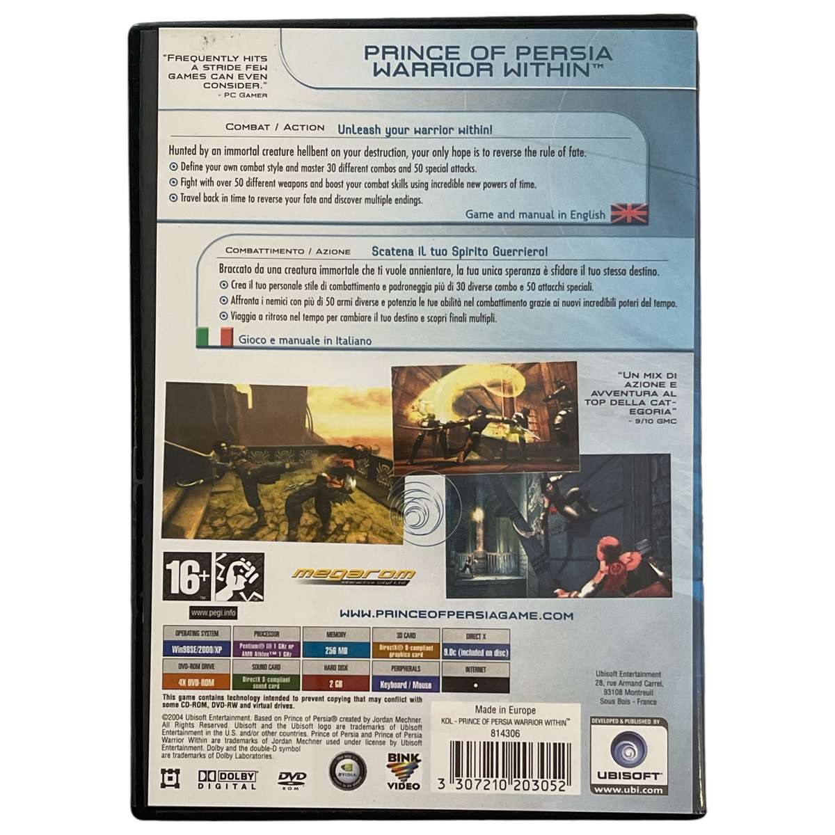 Prince Of Persia PC (DVD)