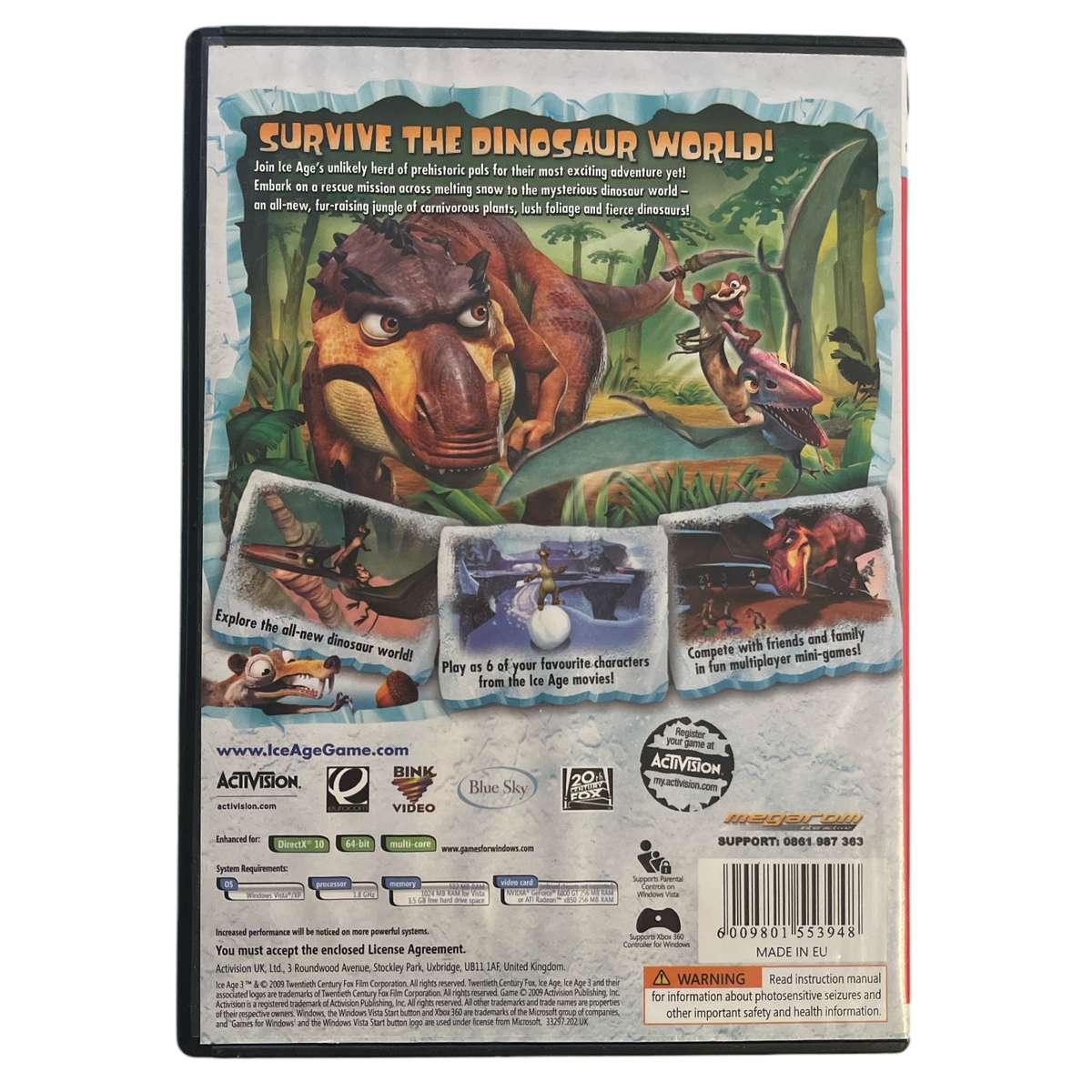 Ice Age 3 - Dawn Of The Dinosaurs PC (DVD)