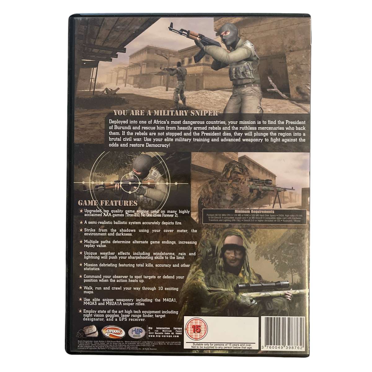 Marine Sharpshooter - Jungle Warfare PC (CD)