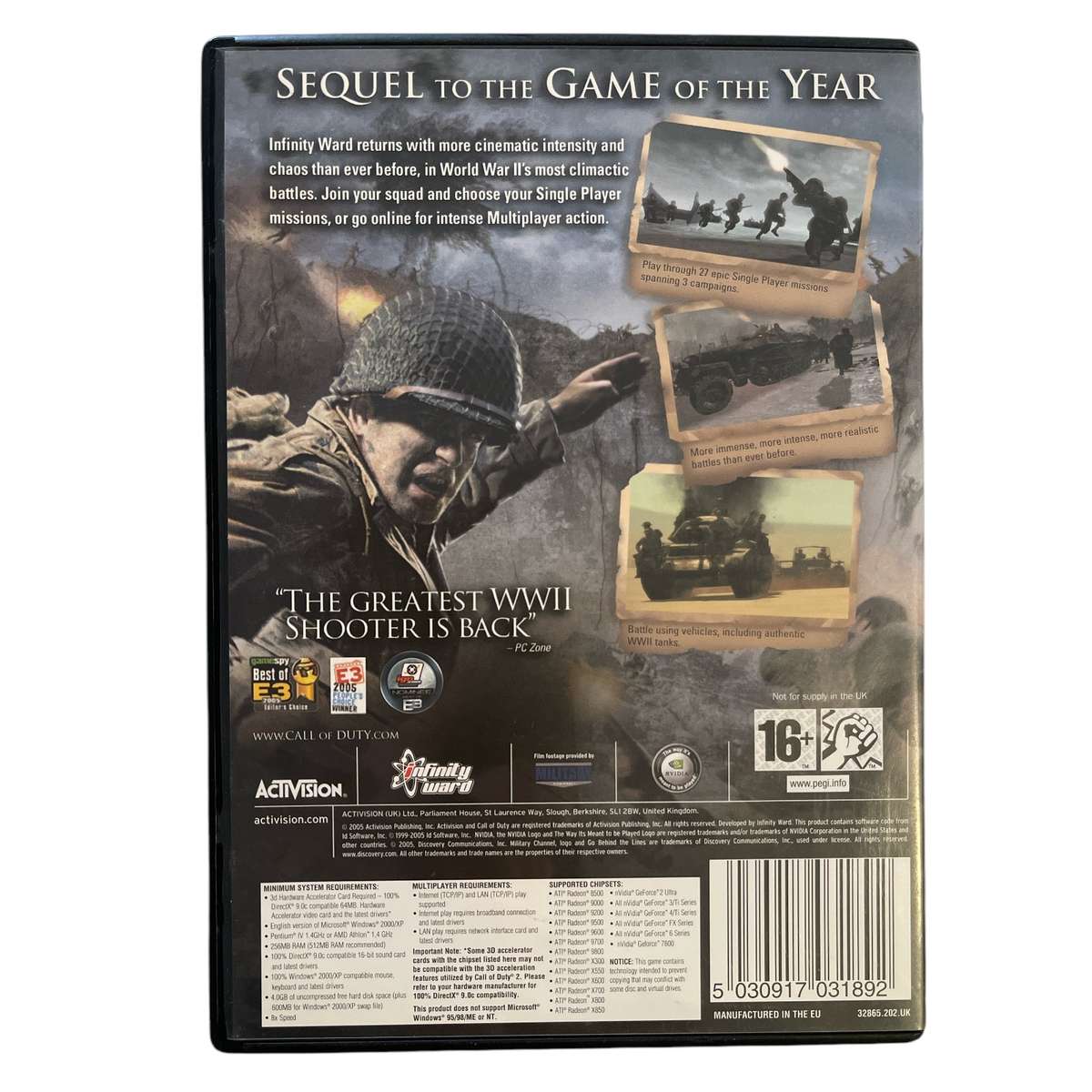 Call Of Duty 2 PC (DVD)