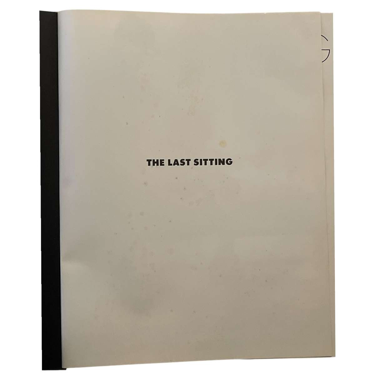 1982 The Last Sitting by Bert Stern Hardcover w/Dustjacket