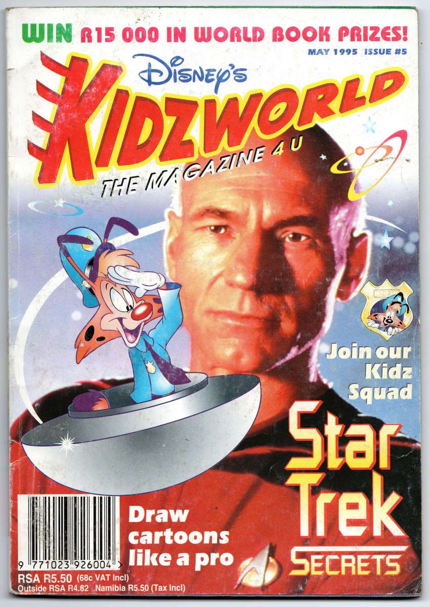 Disney's Kidzworld Magazine Issues 2, 5, 10 and 13 4 Magazine Set Softcover