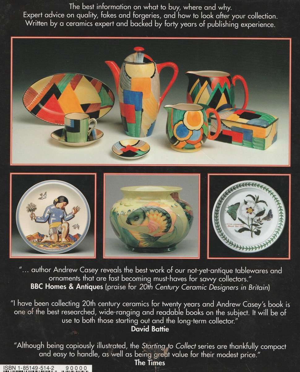 STARTING TO COLLECT 20TH CENTURY CERAMICS by Andrew Casey