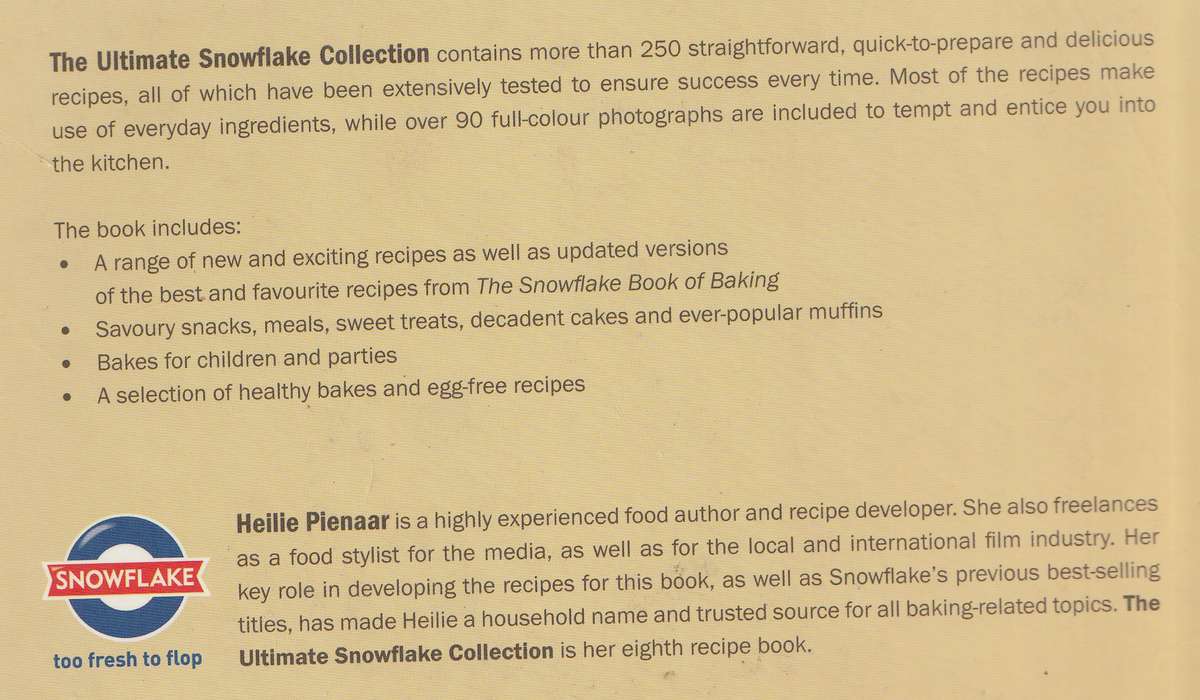 THE ULTIMATE SNOWFLAKE COLLECTION by Heilie Pienaar