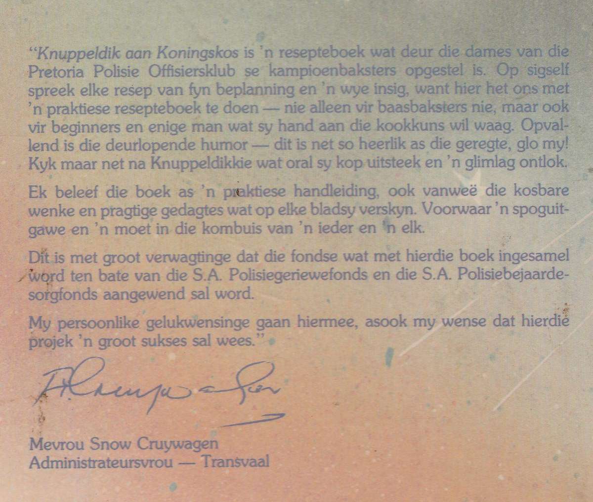 KNUPPELDIK AAN KONINGSKOS