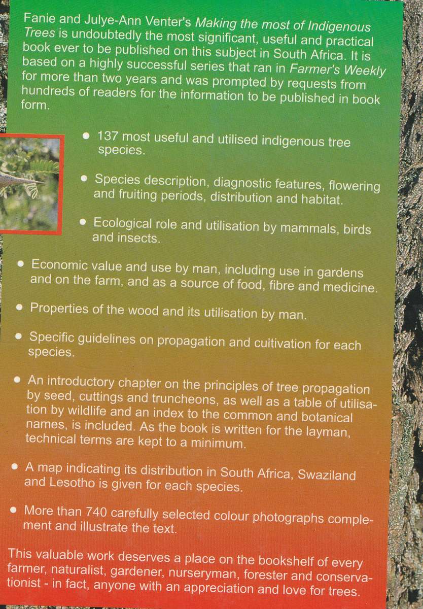 MAKING THE MOST OF INDIGENOUS TREES by Fanie & Julye-Ann Venter