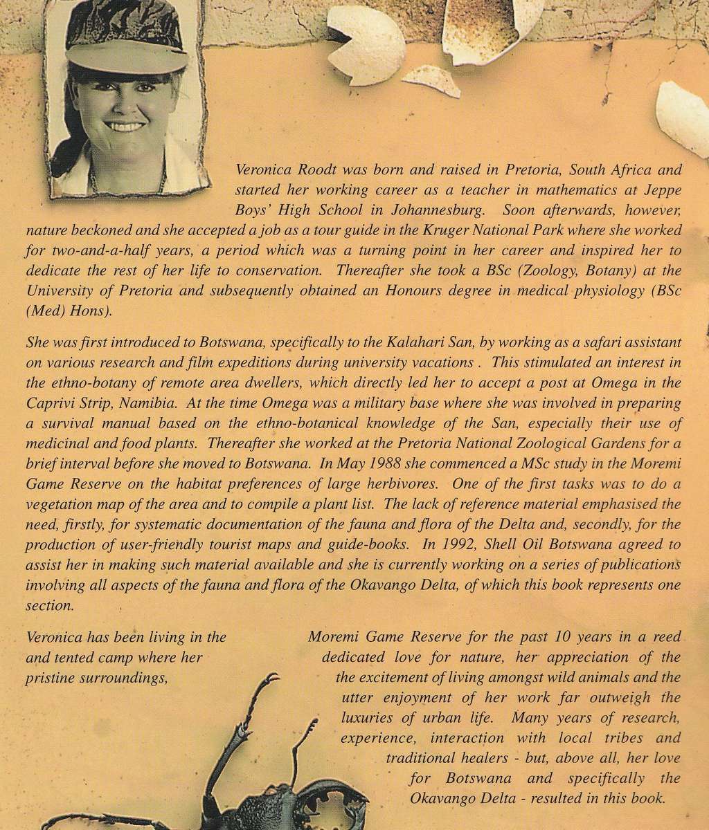 COMMON WILD FLOWERS OF THE OKAVANGO DELTA: MEDICINAL USES & NUTRITIONAL VALUE by Veronica Roodt