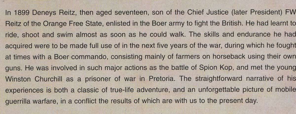 COMMANDO: A BOER JOURNAL OF THE ANGLO-BOER WAR by Deneys Reitz