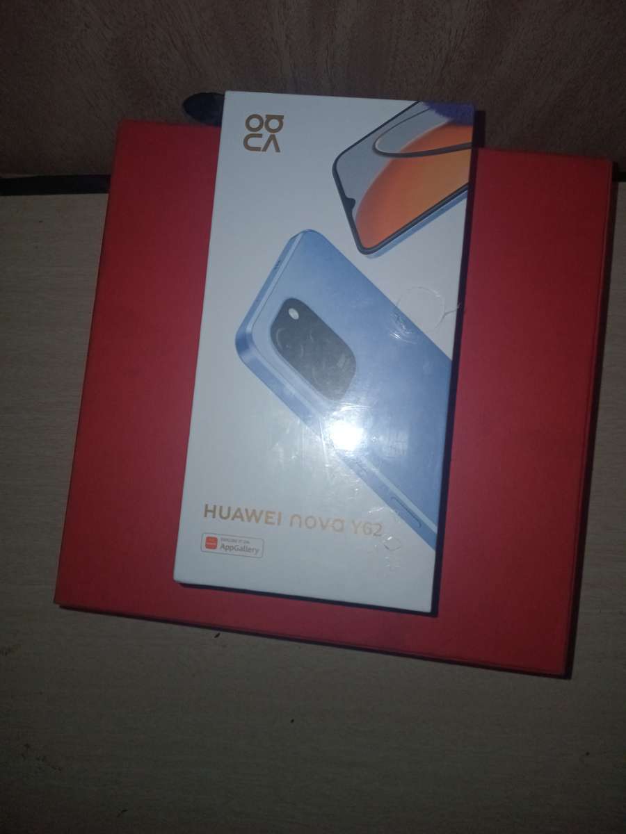 BRAND NEW SMARTPHONE | HUAWEI NOVA Y62, 4G/128G | 50MP TRIPLE AI CAM,BARGAIN
