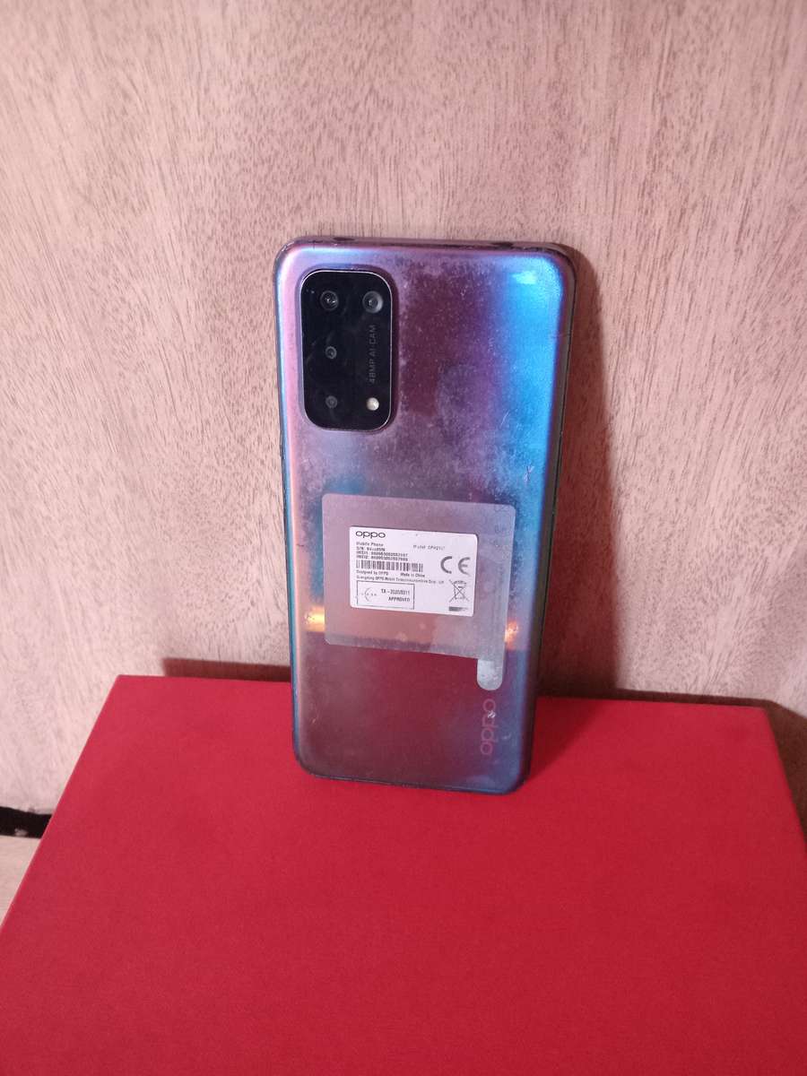 SMARTPHONE OPPO A74 5G || 128G/6G, 48MP TRIPLE CAM,FINGERPRINT BARGAIN