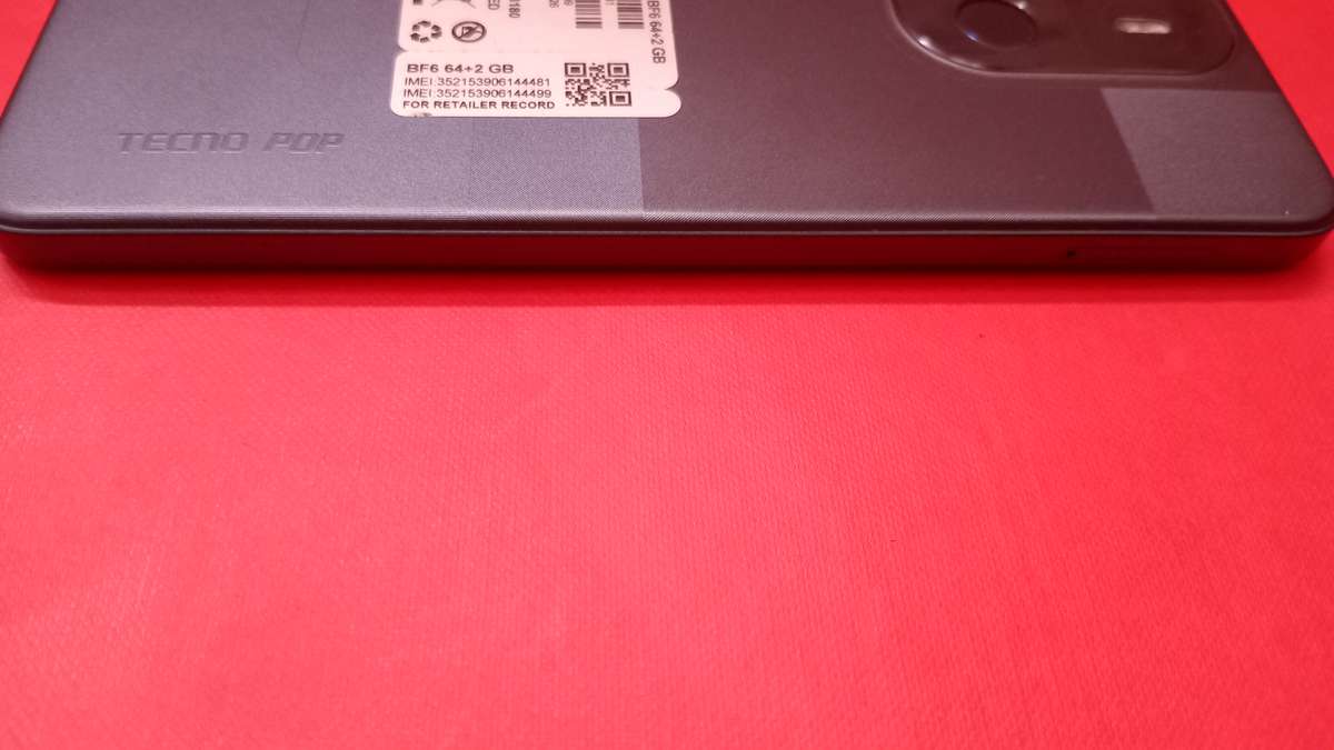 LIKE NEW TECNO POP 7 SMARTPHONE || 64G/4G BIG BATTERY, FINGERPRINT NEW MODEL