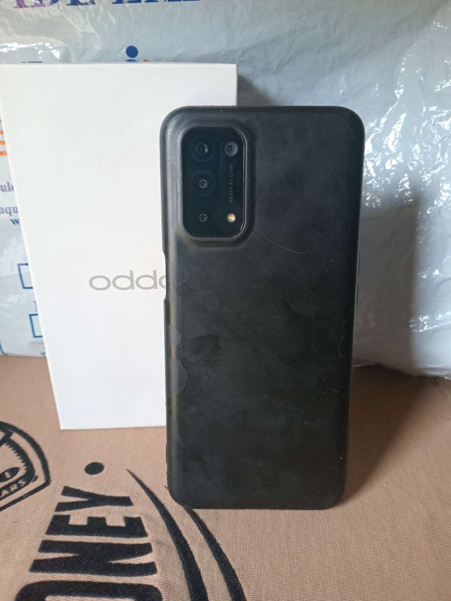 LIKE NEW OPEN BOX SMARTPHONE OPPO A74 5G || 128G/6G, 48MP TRIPLE CAM,FINGERPRINT BARGAIN