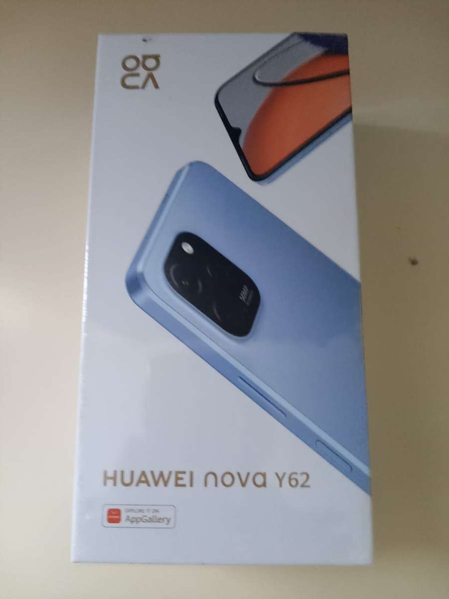 BRAND NEW SMARTPHONE | HUAWEI NOVA Y62, 4G/128G | 50MP TRIPLE AI CAM,BARGAIN