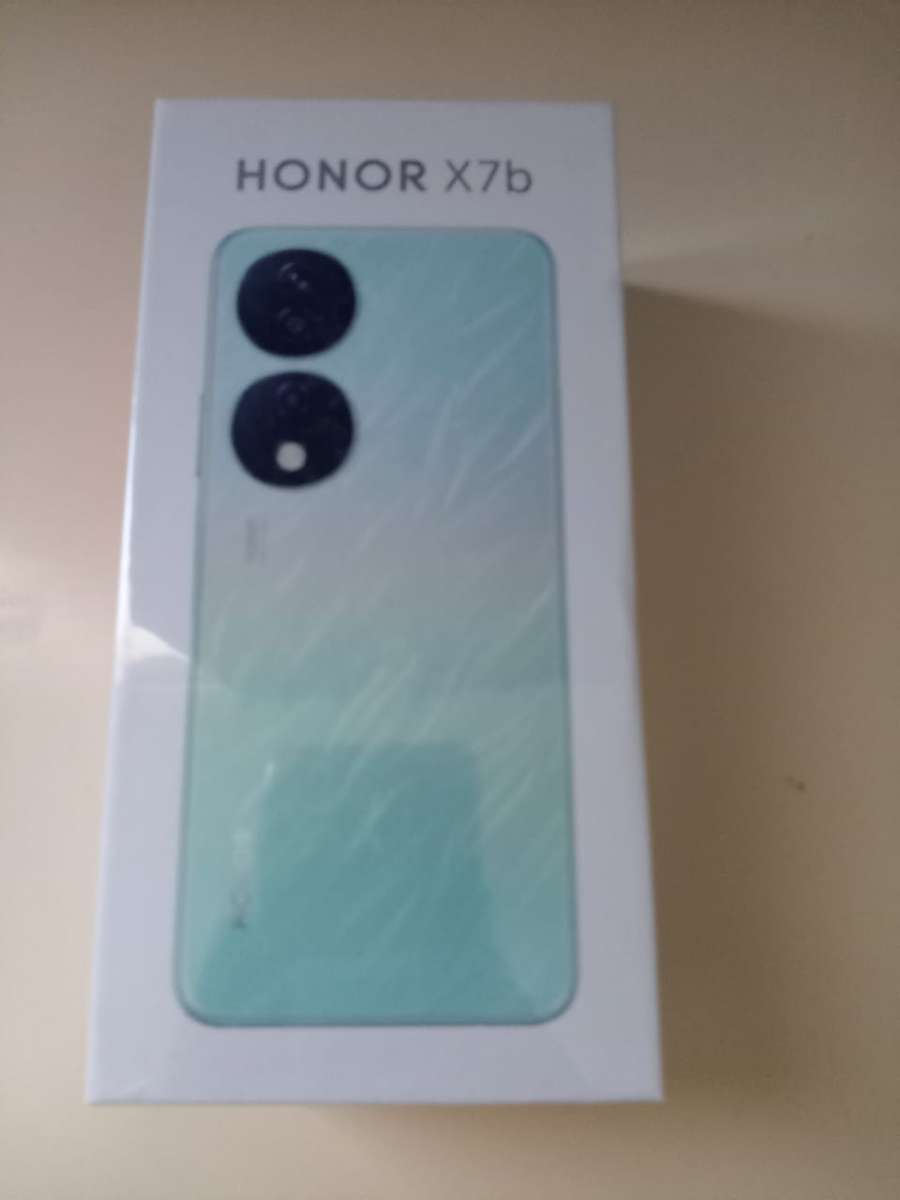 BRAND NEW SMARTPHONE | HONOR X7B, 256/12G| 3DAYS BATTERY, 108MP TRIPLE CLEAR CAM, FINGERPRINT