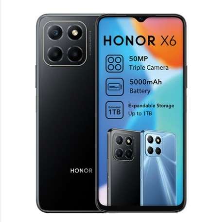 LIKE NEW ONE HONOR X6 SMARTPHONE|| 50MP TRIPLE CAMERA,90HZT HD DISPLAY, FINGERPRINT, BARGAIN