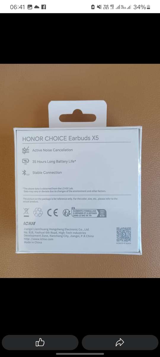 HONOR CHOICE EARBUDS X5, BOXED|| BARGAIN