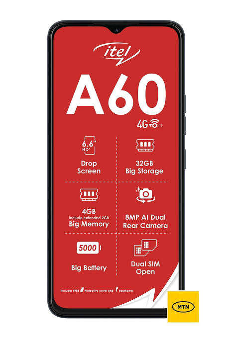 LIKE NEW ONE SMARTPHONE ITEL A60|| BIG SCREEN, BIG BATTERY, BEAUTIFUL PHOTOS, FINGERPRINT,BARGAIN