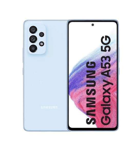 SAMSUNG GALAXY A53 5G/ QUADRUPLE 64MP CAMERA, 128G/6G,IN-DISPLAY FINGERPRINT