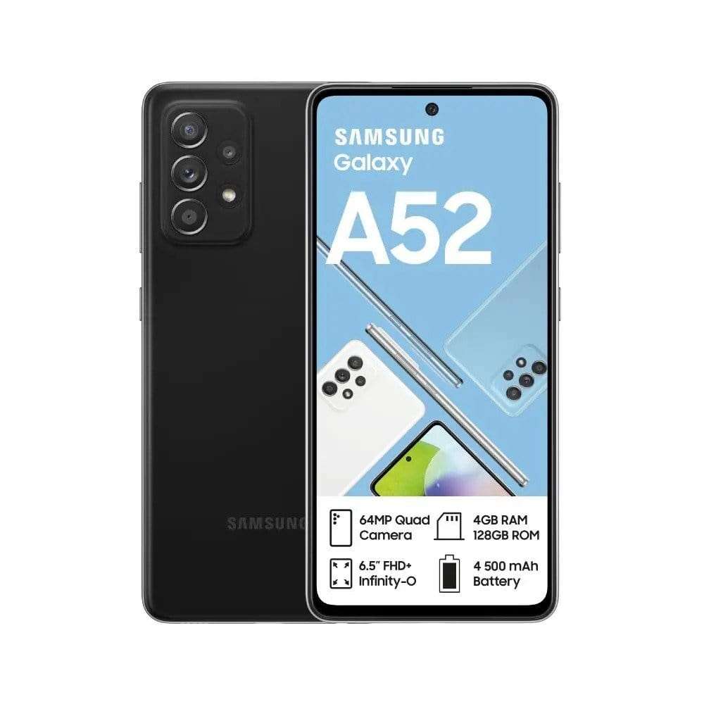 SAMSUNG GALAXY A52 5G SMARTPHONE || 128G/6G, 64MP QUADRUPLE CAM,4K, AMAZING PHONE