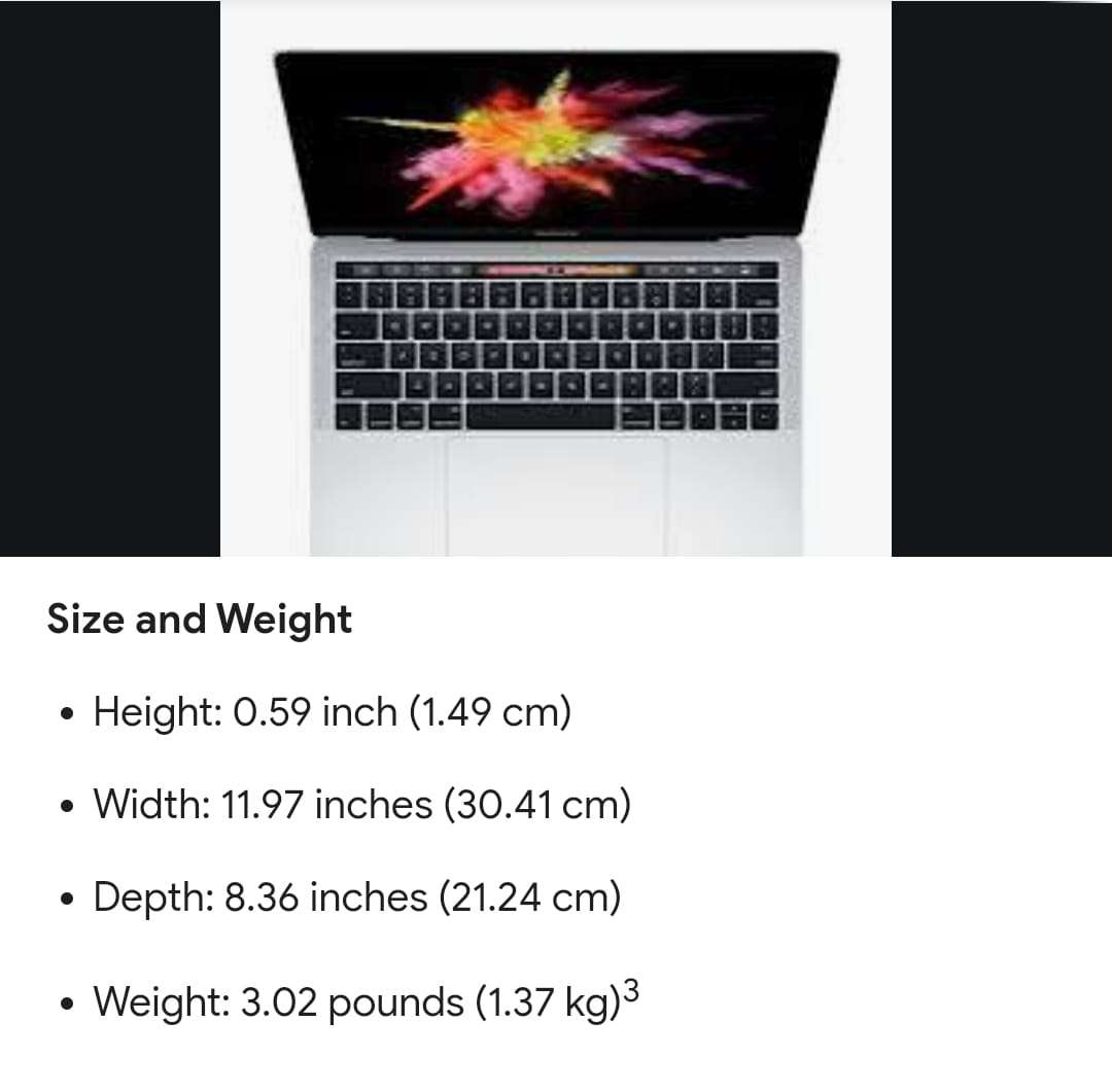 APPLE MACBOOK PRO 2017