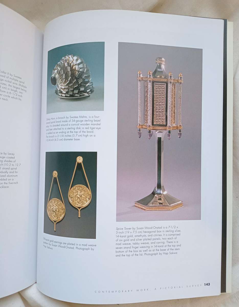 3x Jewellery books: Enameling, Textile techniques, Making Metal beads