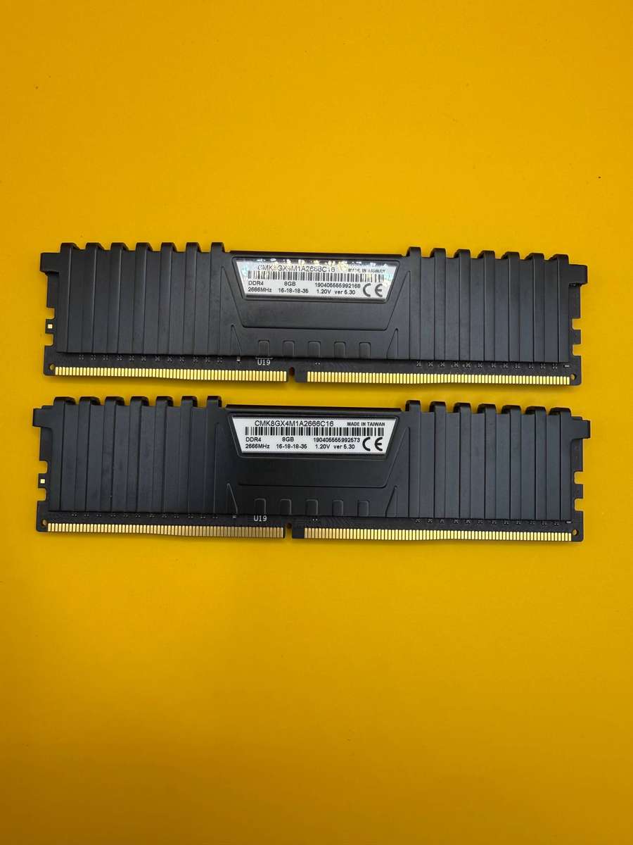 16GB Corsair Vengeance Ram DDR4 2666Mhz