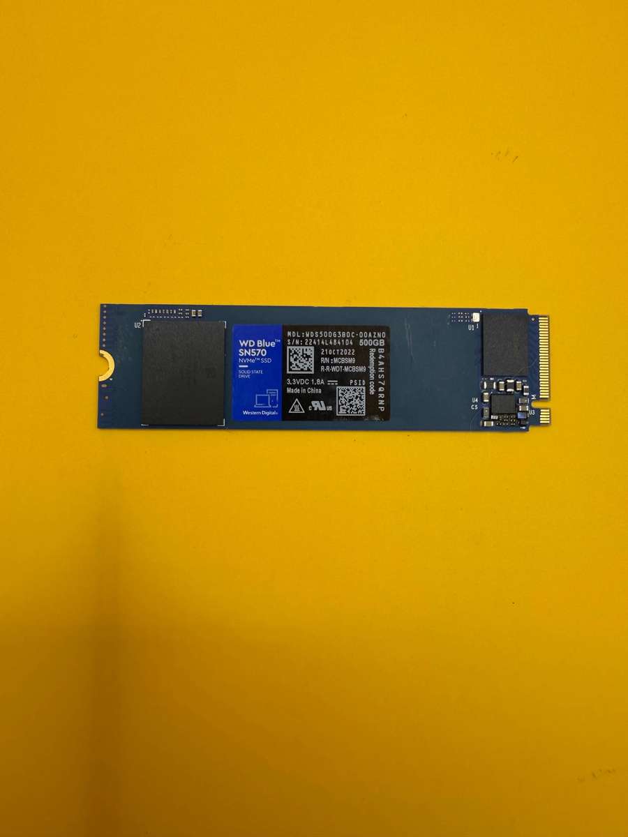 WD Blue SN570 500GB NVME