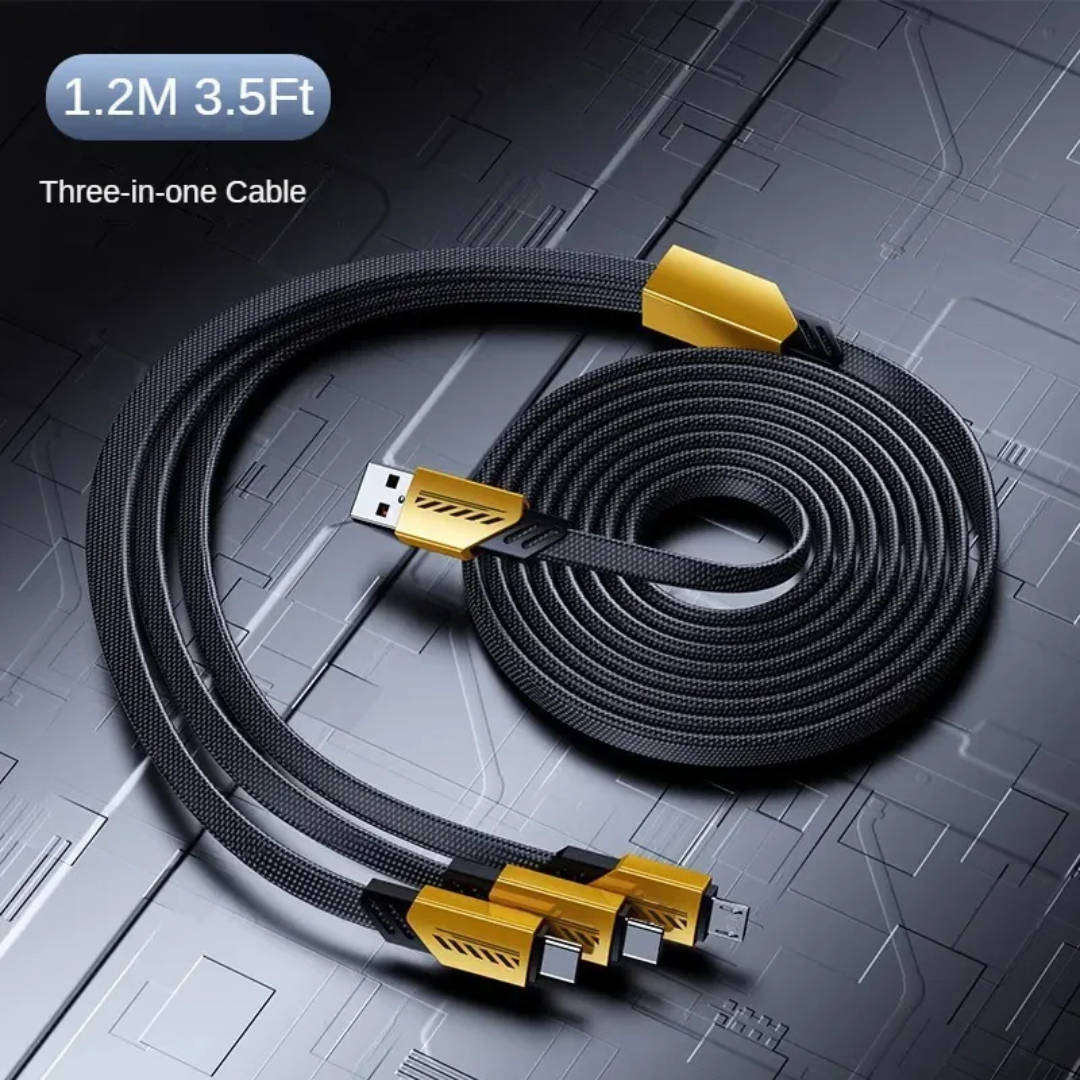 3 in 1 120W Fast Charging cable