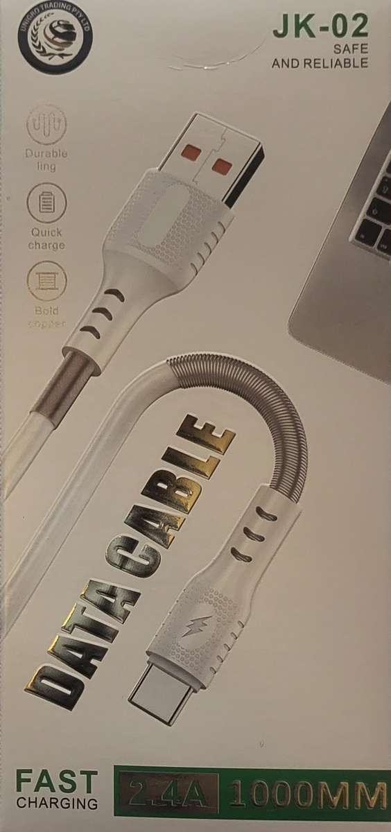 REINFORCED BENDS USB TO TYPE C