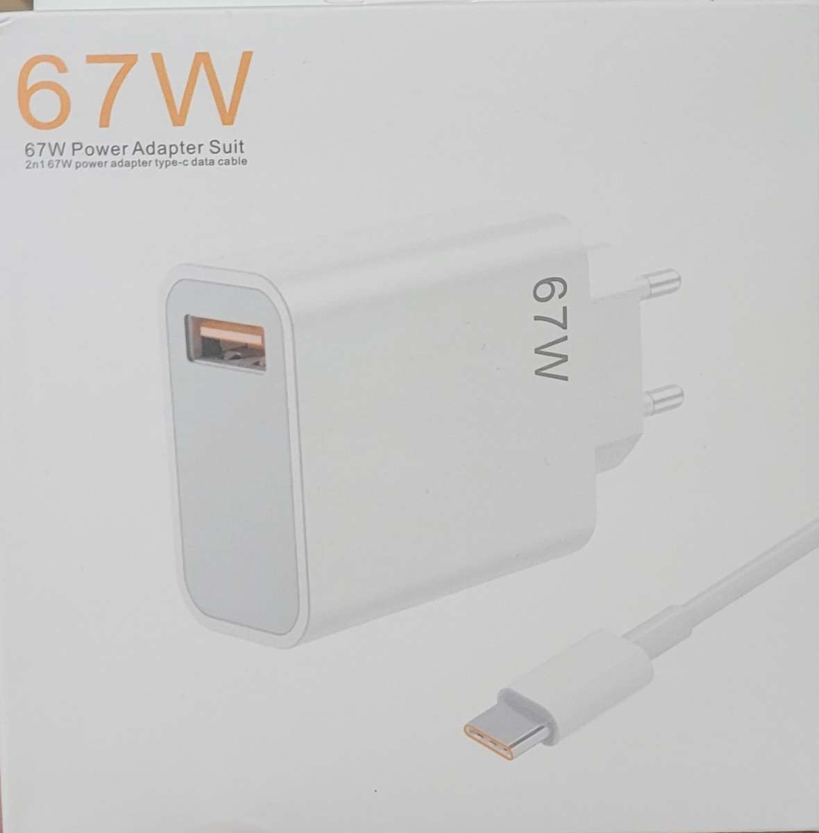 50W PD charger with cable