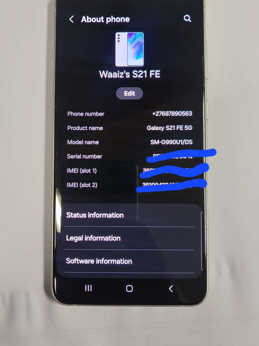 Samsung Galaxy S21Fe Dual sim 256