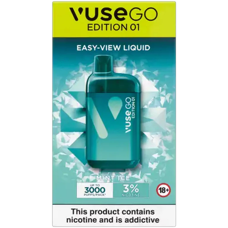 Vuse Go Edition 01 Mint Ice 3% Disposable Vape 8ml