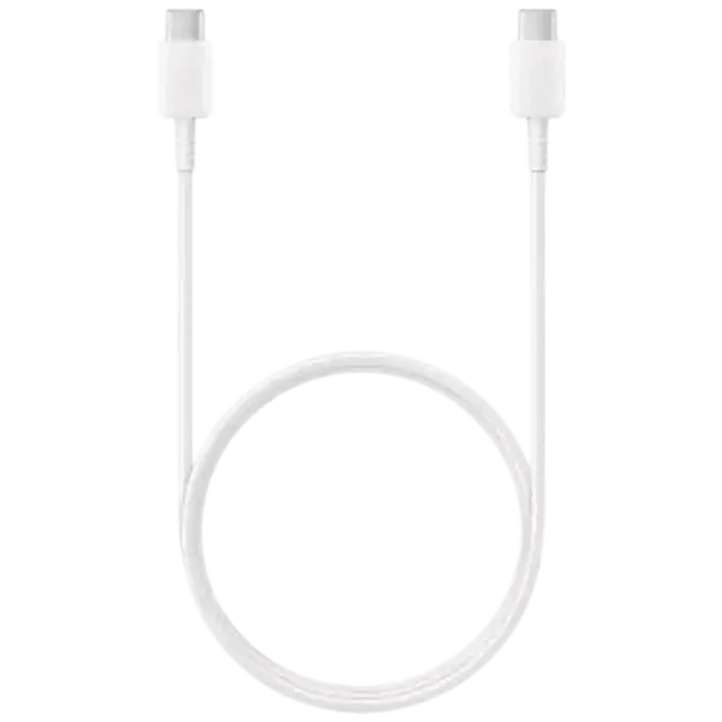 White 1m Type-C to Type-C 60W Cable