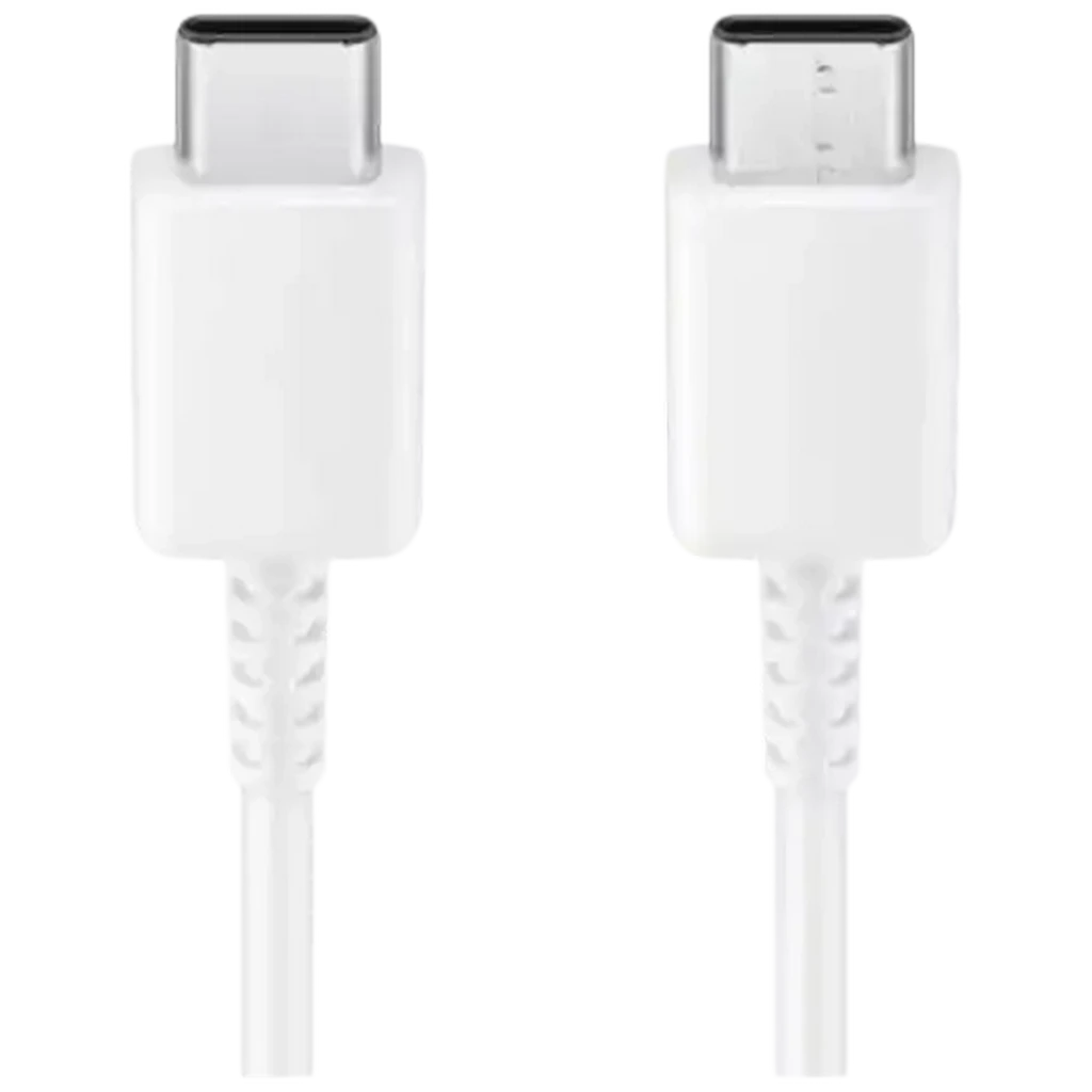 White 1m Type-C to Type-C 60W Cable