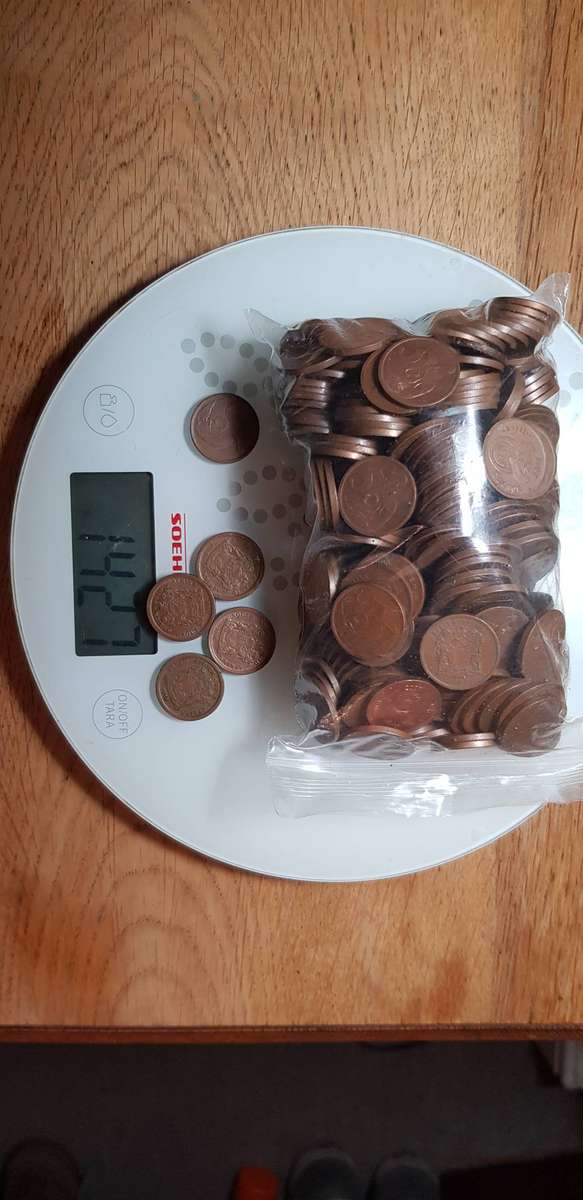 MASSIVE 1.4KGS OF SA 5C COINS - SOME 1990s as well