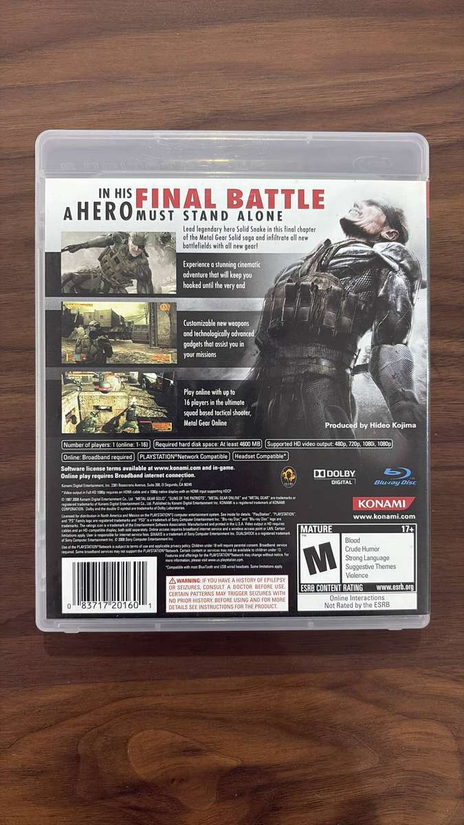 Metal Gear Solid 4: Guns of the Patriots