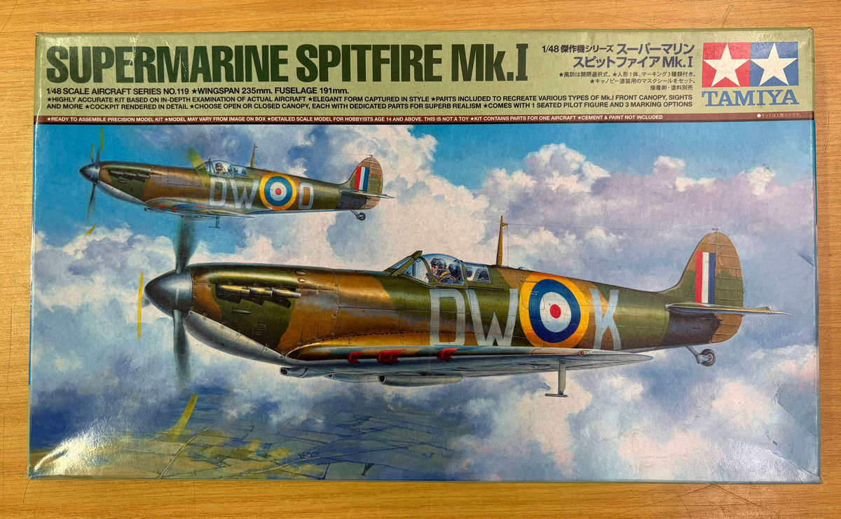 Tamiya Supermarine Spitfire Mk.I Model