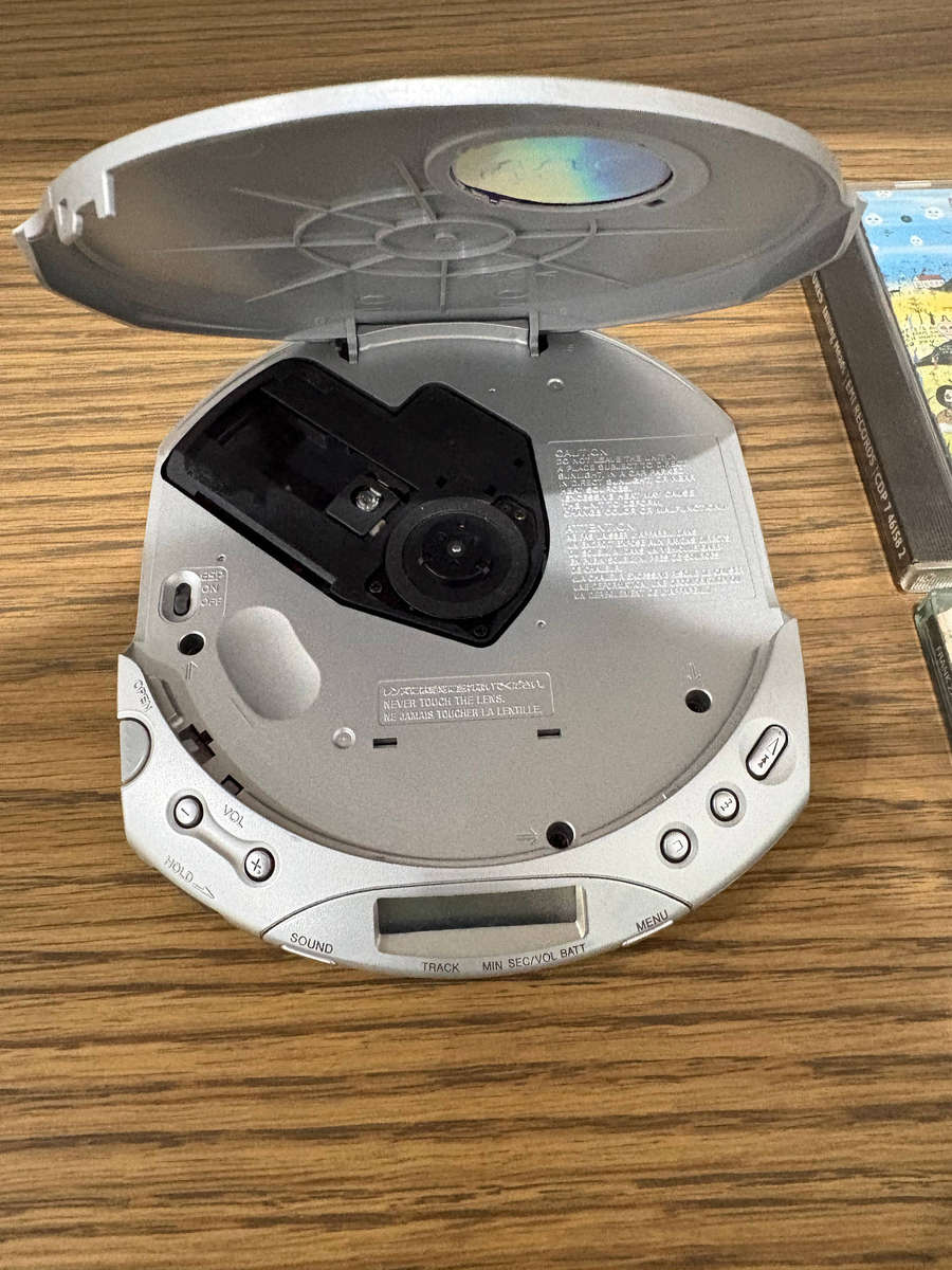 Sony CD Walkman + Music CD's Bundle