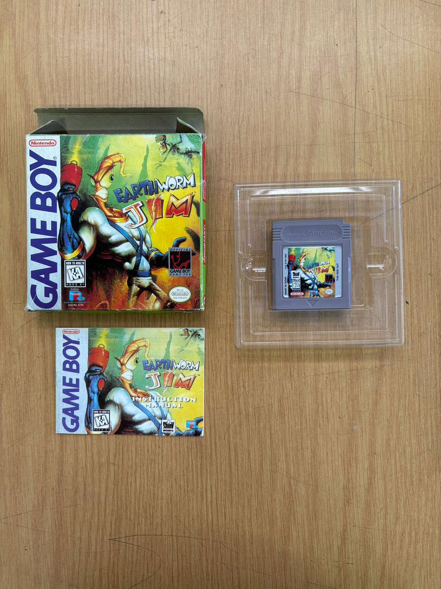 Earthworm Jim - Game Boy (CIB)